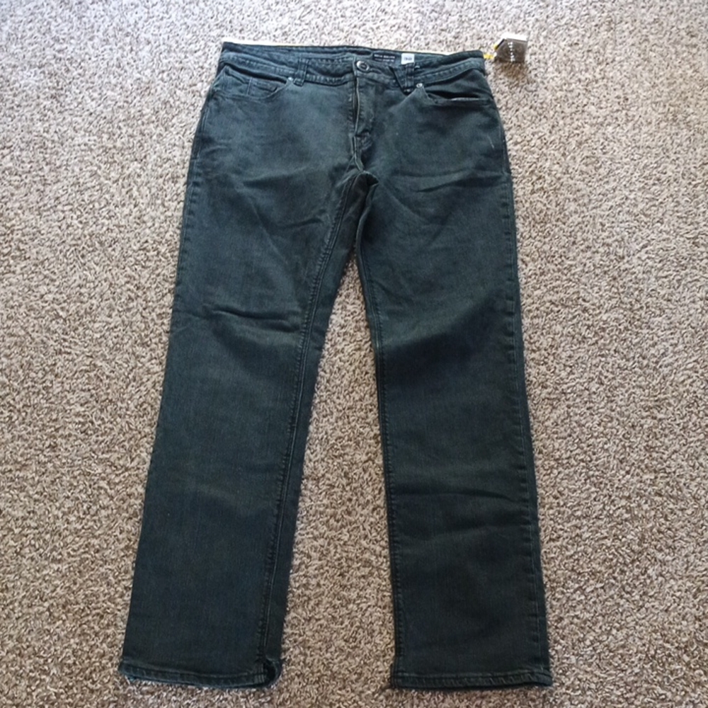 Volcom Nova Solver Mens Black Jeans
